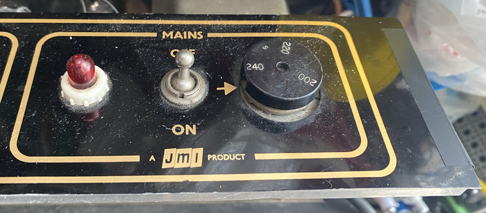 Vox AC15 voltage selector, early 1960
