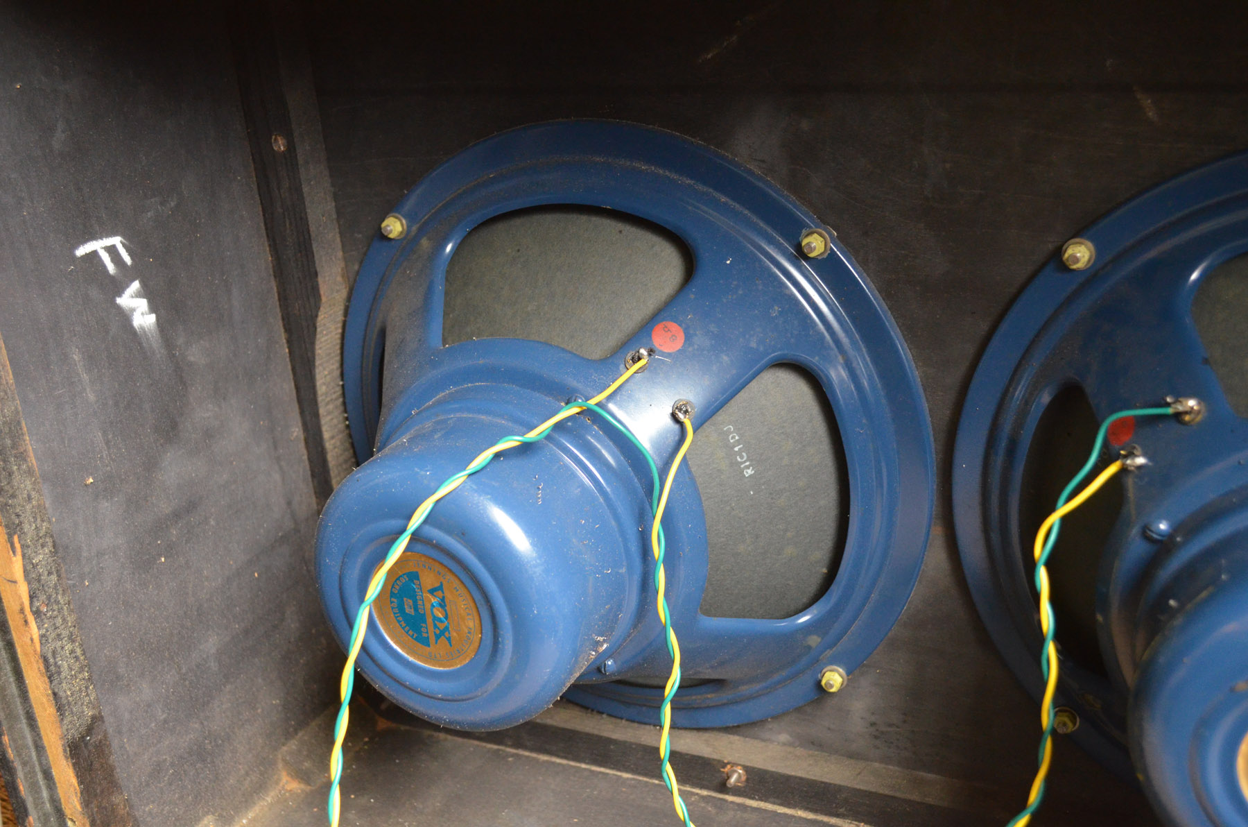 Vox AC30 - the T530 Celestion blue speaker, alnico magnet, 1961-1964
