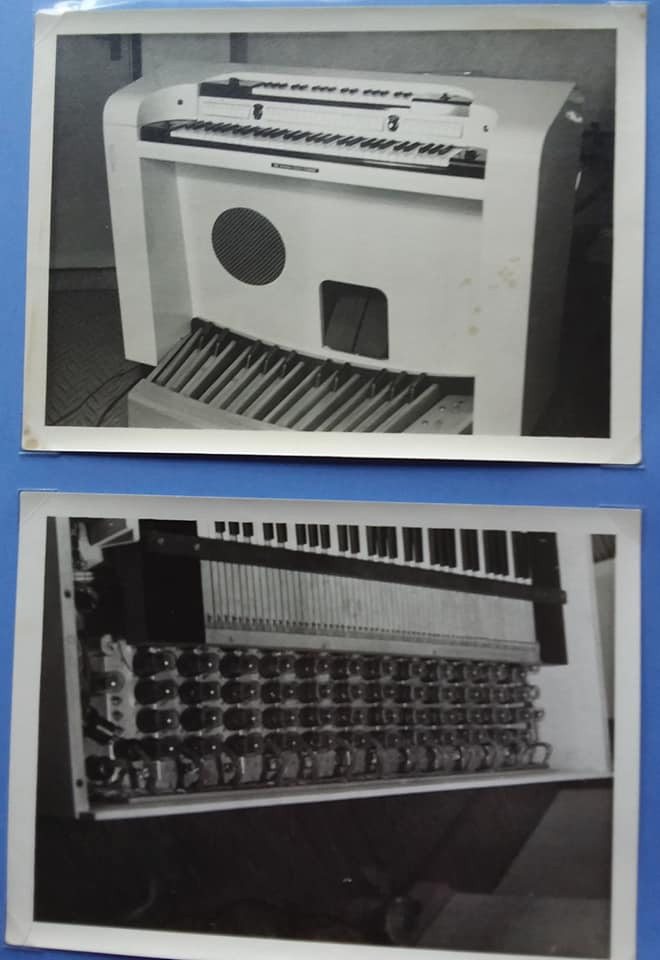 Jennings J51 organ at the Dartford Road Works, mid 1950s