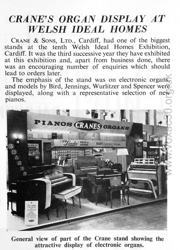 Jennings D2 organ July 1960
