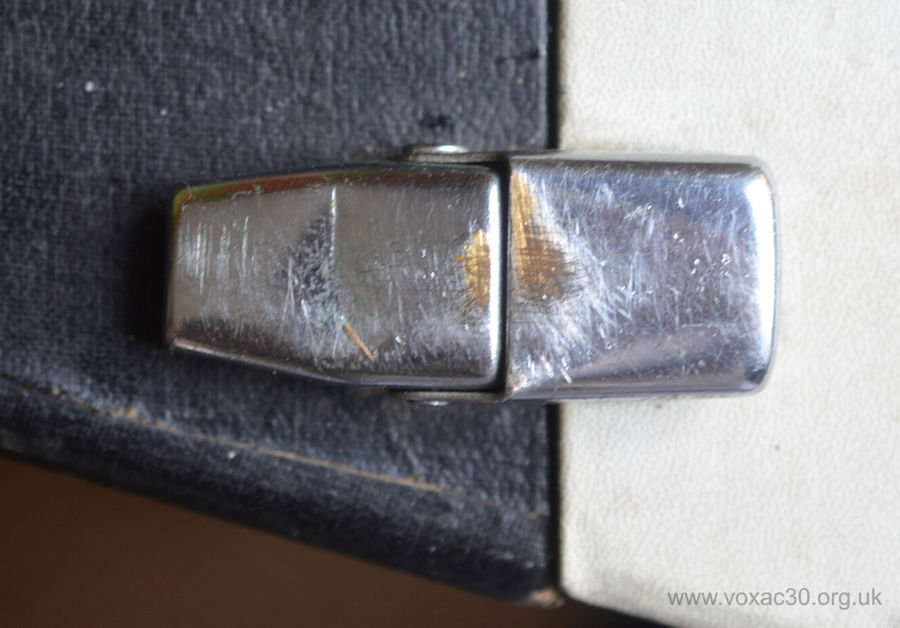 Vox Continental, mid 1963, latches made by Wilkes Berger Engineering