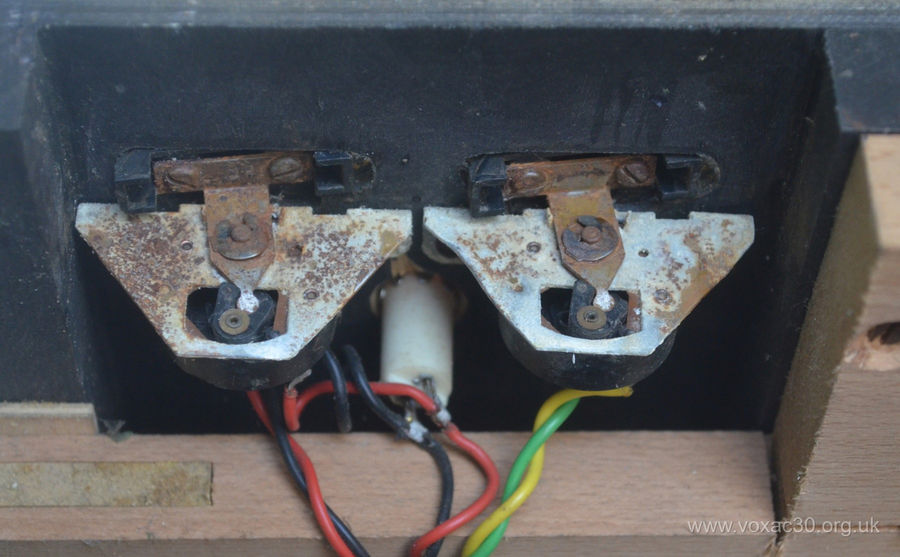 Vox Continental organ, early rotary switches, 1963