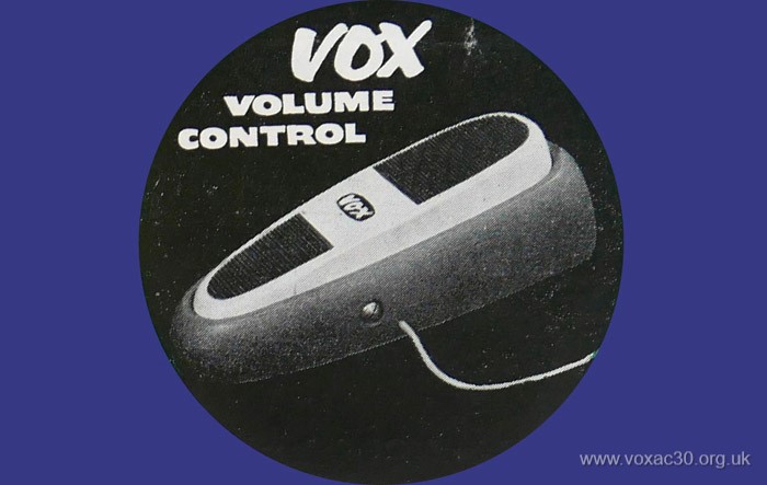 Jennings rotary volume foot pedal, January 1954